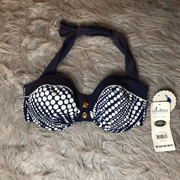 NWT Catalina Push-Up Bikini Top - Picture 2 of 6